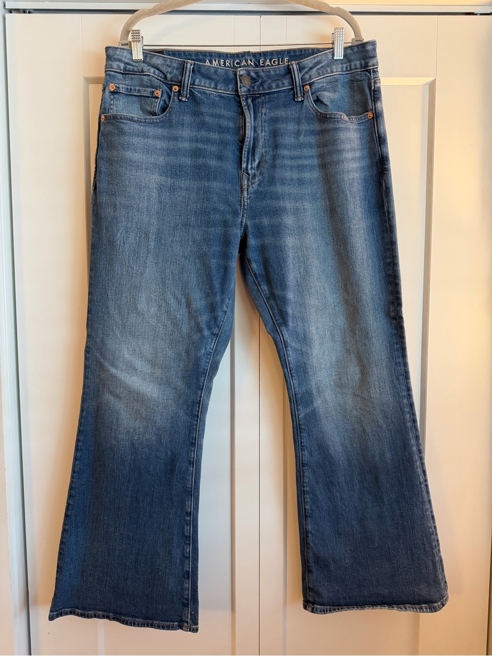 American Eagle Outfitters Men’s Airflex Slim Flare Jeans - 36x30